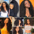 Kinky Curly Human Hair Bundle Unprocessed Virgin Human Hair 1pc Bundle Deal