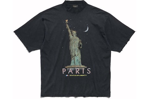 Balenciaga Paris Liberty Medium Fit T-Shirt