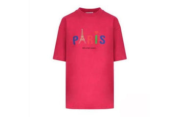 Balenciaga Paris Print Logo T-Shirt