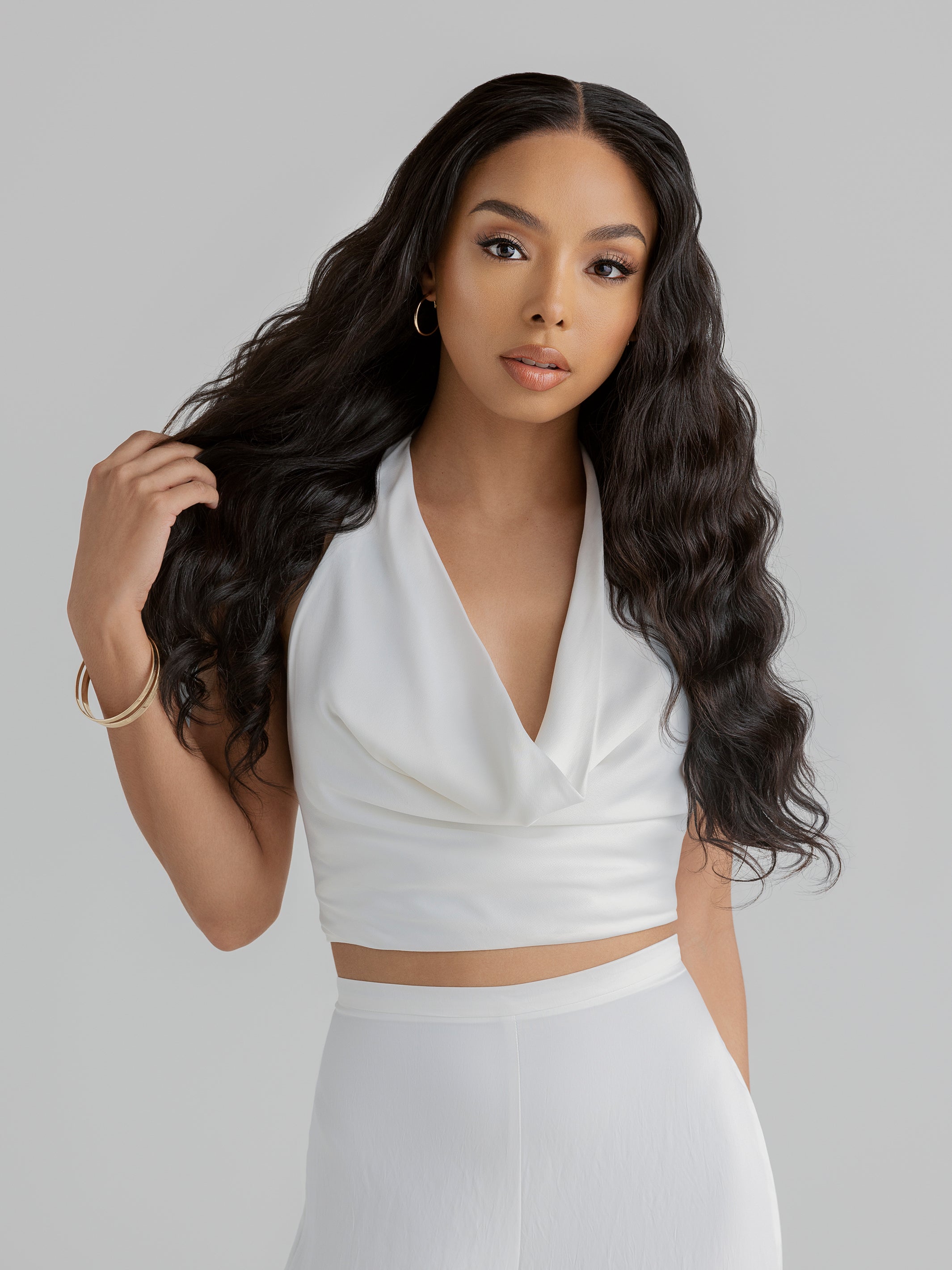 Lotus Cambodian Wavy Closure Wig