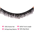 Brazilian 100% Human Hair 3 Bundles Loose Wave Bundles Natural Black Weaves Human Hair Extensions