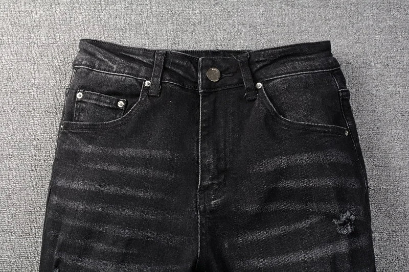 AMIRI 2022 New Fashion PAINT DRIP CORE LOGO JEAN 830