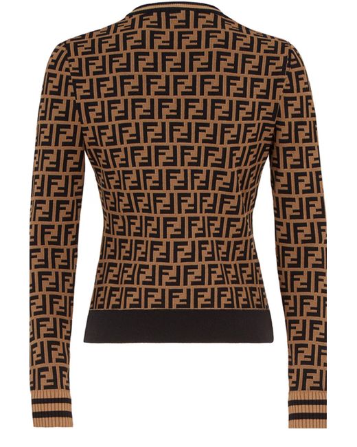 FENDI - WOMEN'S FF MOTIF SWEATER